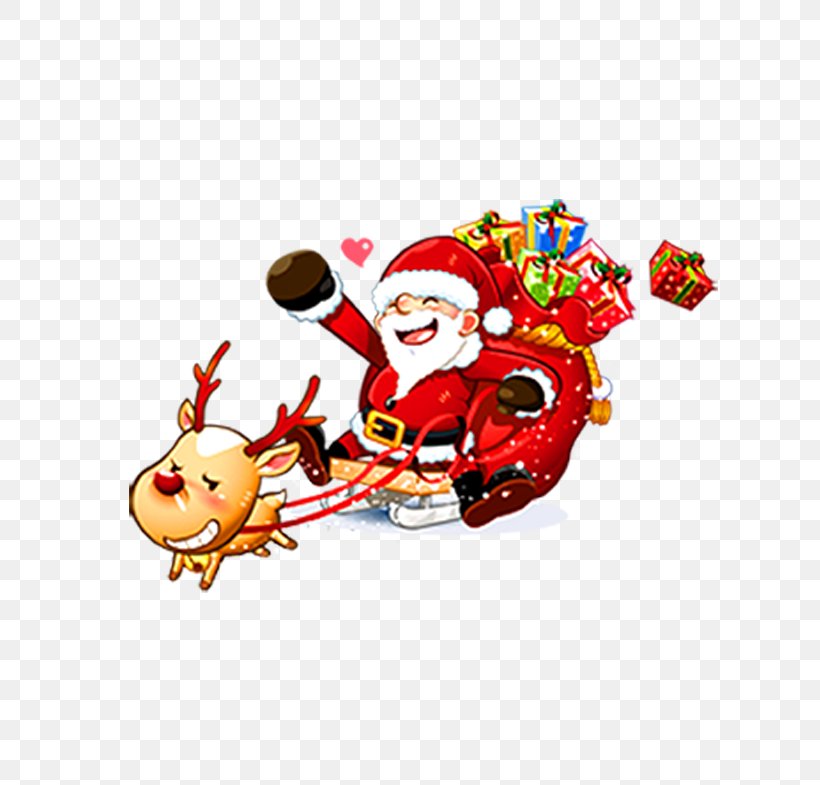 Santa Claus Christmas Card Clip Art, PNG, 817x785px, Santa Claus, Art, Birthday, Cartoon, Christmas Download Free