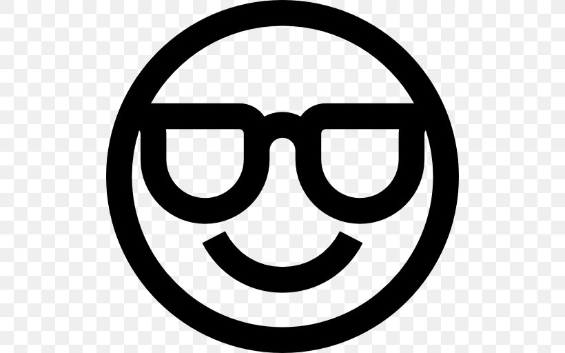 Smiley Emoticon Clip Art, PNG, 512x512px, Smiley, Area, Black And White, Emoji, Emoticon Download Free