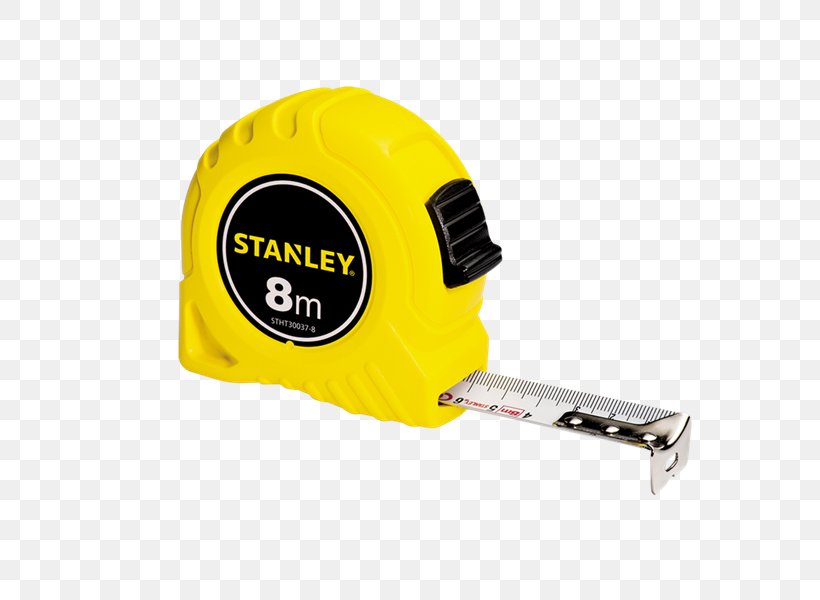Tape Measures Stanley Hand Tools Adhesive Tape Meter Coating, PNG, 600x600px, Tape Measures, Adhesive Tape, Centimeter, Coating, Hardware Download Free