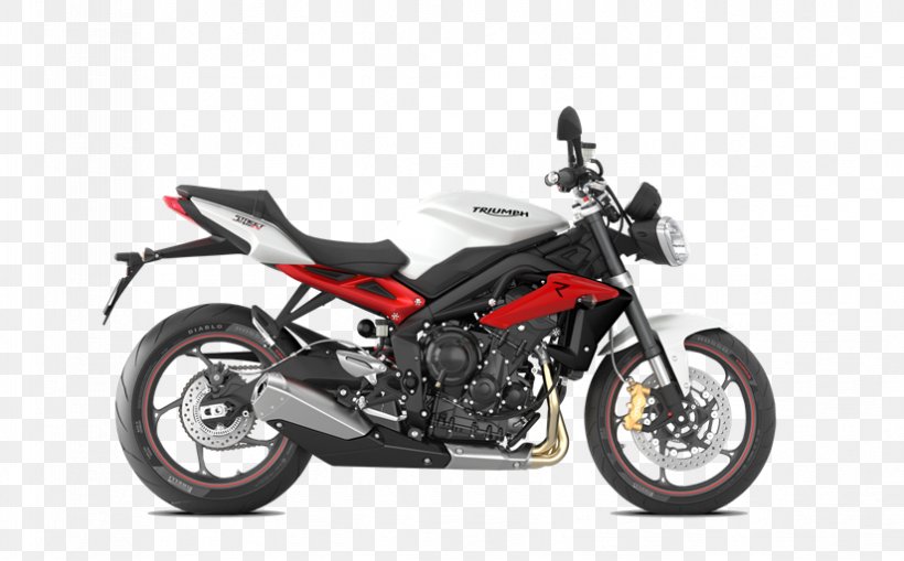 Triumph Motorcycles Ltd Triumph Street Triple R Sport Bike, PNG, 825x513px, Triumph Motorcycles Ltd, Antilock Braking System, Automotive Exhaust, Automotive Exterior, Car Download Free