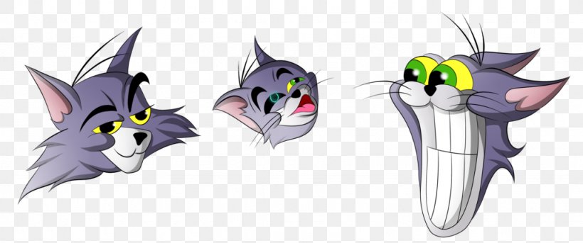Bad Tom Tom Cat YouTube Jerry Mouse Cartoon, PNG, 1024x429px, Watercolor, Cartoon, Flower, Frame, Heart Download Free