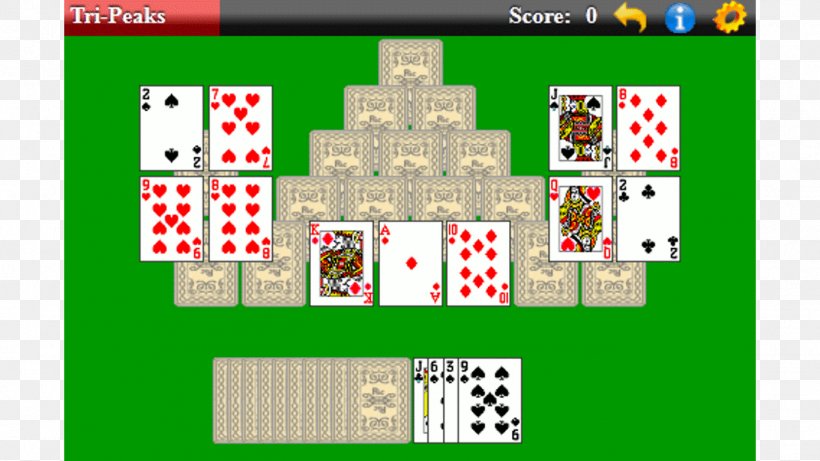 Mahjong Solitaire TriPeaks Tri Peaks Solitaire Card Game Towers TriPeaks: Classic Pyramid Solitaire, PNG, 1366x768px, Mahjong, Ace, Android, Biome, Brand Download Free
