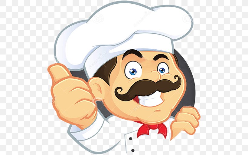 Vector Graphics Clip Art Chef Image Thumb Signal, PNG, 512x512px, Chef, Cartoon, Cheek, Cooking, Drawing Download Free