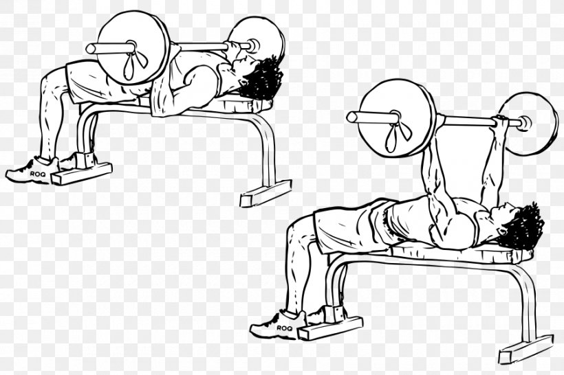 Bench Press Barbell Dumbbell Exercise, PNG, 900x600px, Bench Press, Barbell, Bench, Dip, Dumbbell Download Free