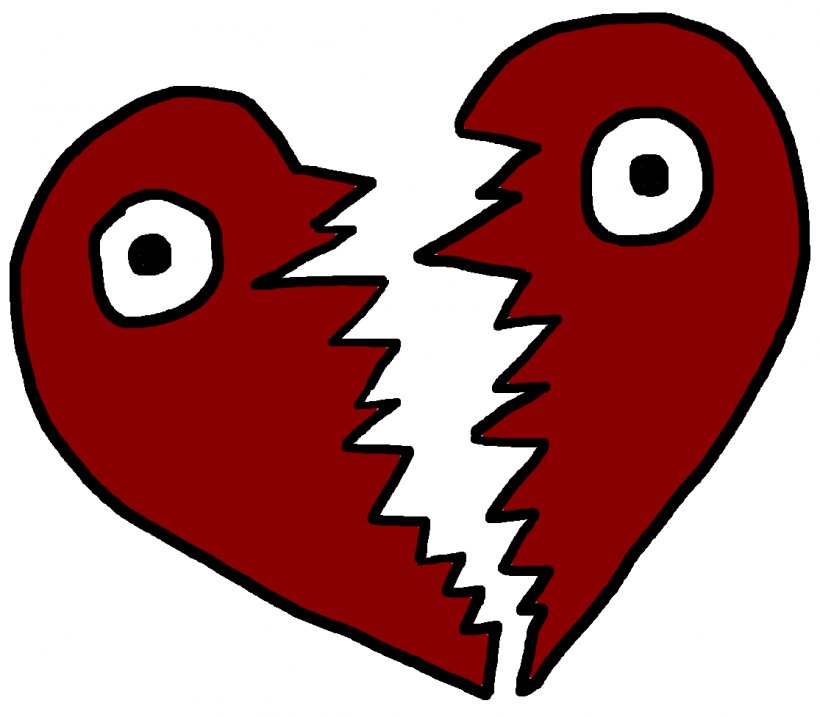 Broken Heart Clip Art, PNG, 1115x976px, Watercolor, Cartoon, Flower, Frame, Heart Download Free