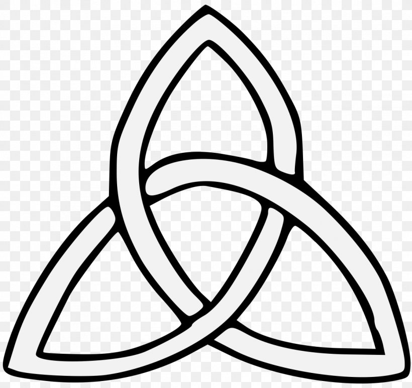 Celtic Knot Triquetra Symbol Clip Art, PNG, 1119x1054px, Knot, Area, Black And White, Bowen Knot, Celtic Knot Download Free