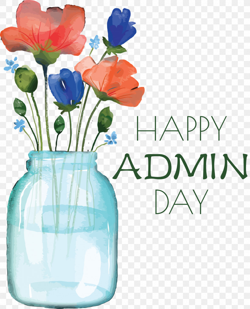 Admin Day Administrative Professionals Day Secretaries Day, PNG, 2428x3000px, Admin Day, Administrative Professionals Day, Blue, Cobalt Blue, Cut Flowers Download Free