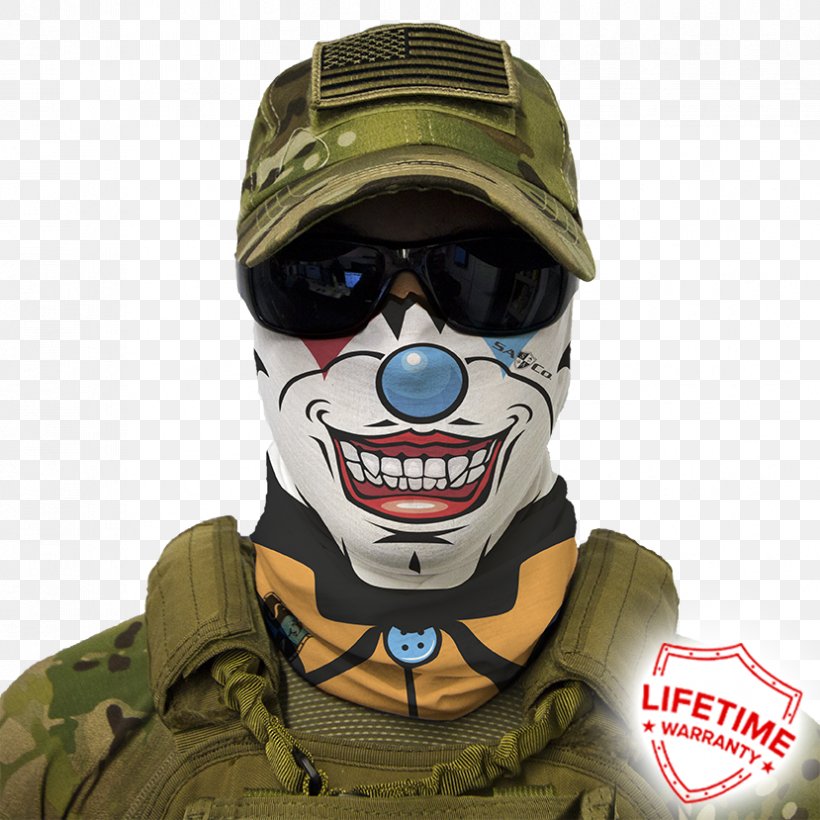 Kerchief Balaclava Face Shield Neck Gaiter Mask, PNG, 829x829px, Kerchief, Balaclava, Buff, Clothing, Clown Download Free