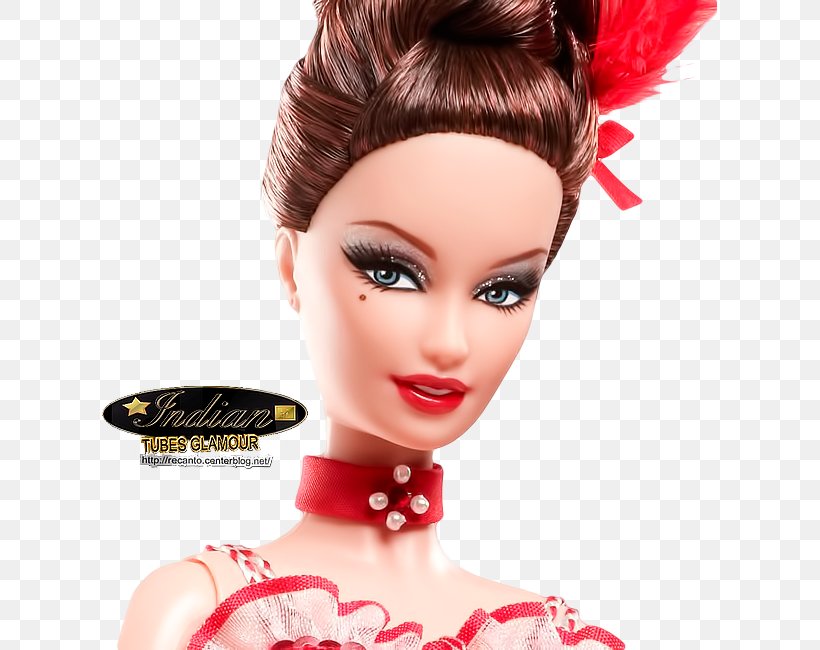 Barbie STXG30XEAMDA PR USD Eyebrow Makeover, PNG, 615x650px, Barbie, Brown Hair, Doll, Eyebrow, Eyelash Download Free