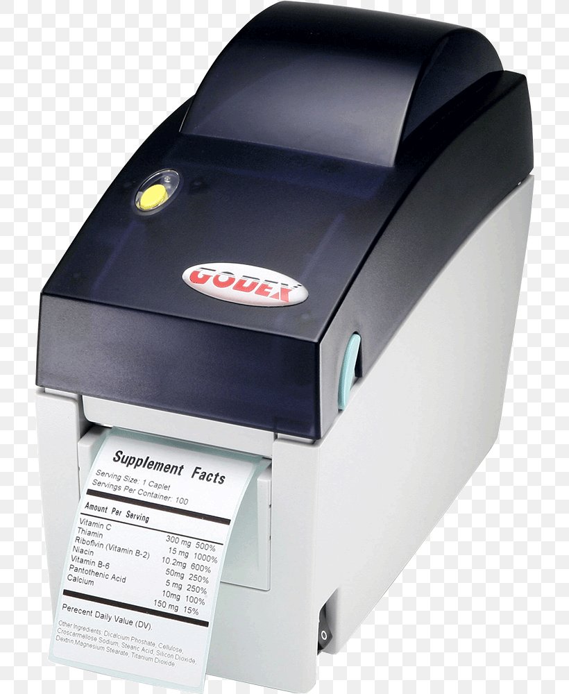 Barcode Printer Thermal Printing Label, PNG, 720x1000px, Printer, Barcode, Barcode Printer, Electronic Device, Ethernet Download Free
