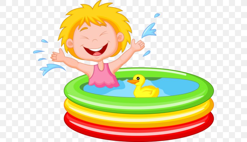 Clip Art Vector Graphics Stock Illustration Swimming Pools, PNG, 600x473px, Swimming Pools, Baby Toys, Child, Happiness, Inflatable Download Free