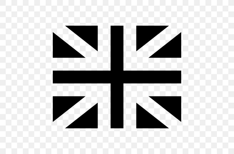 Flag Of The United Kingdom Jack Flag Of Great Britain Flag Of The United States, PNG, 540x540px, United Kingdom, Area, Black, Black And White, Brand Download Free