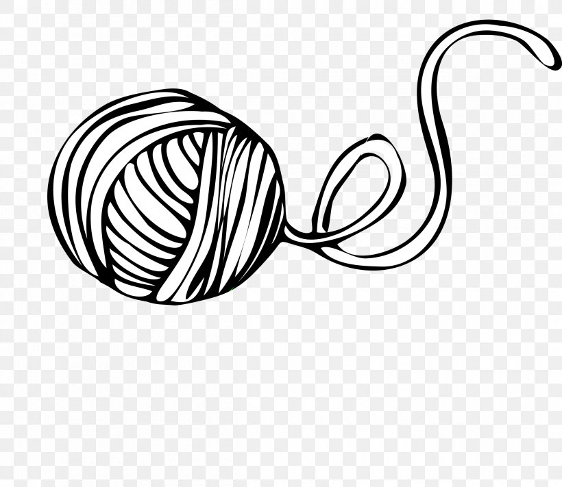 Knitting Crochet Hook Yarn Clip Art, PNG, 2400x2082px, Knitting, Artwork, Black And White, Crochet, Crochet Hook Download Free
