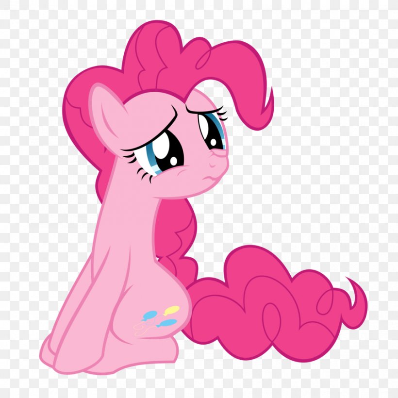 Pinkie Pie Rainbow Dash Pony Sadness, PNG, 894x894px, Watercolor, Cartoon, Flower, Frame, Heart Download Free