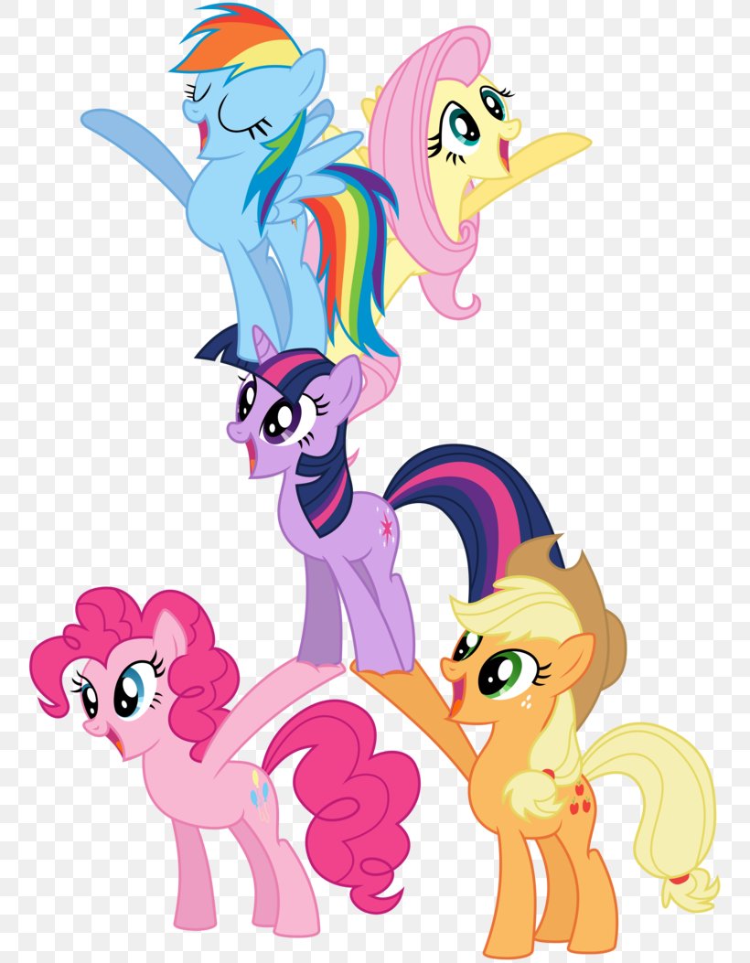 Pony Rainbow Dash Pinkie Pie Applejack Horse, PNG, 759x1053px, Watercolor, Cartoon, Flower, Frame, Heart Download Free