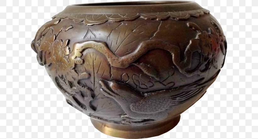 Vase Ceramic Pottery Bronze, PNG, 624x442px, Vase, Artifact, Bowl, Bronze, Butter Churn Download Free
