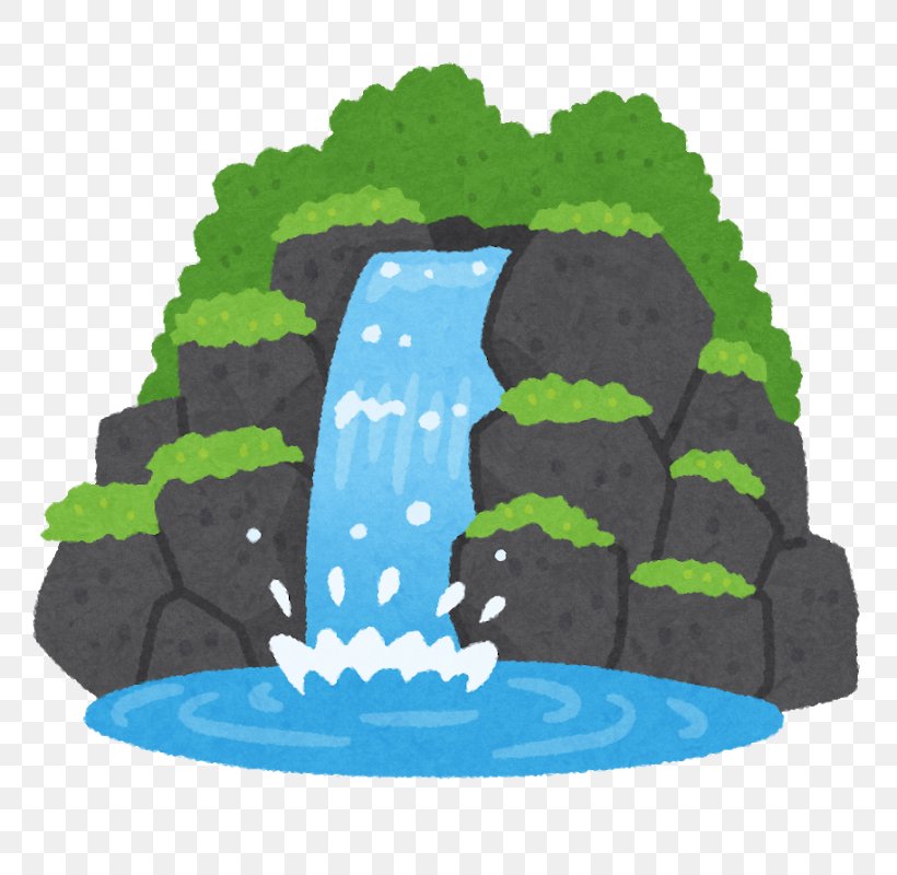 Waterfall Yaeyama Islands 河津七滝 夕日の滝 Nanataki Falls, PNG, 800x800px, Waterfall, Child, Grass, Green, Headgear Download Free