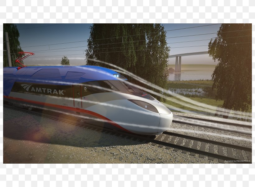 Amtrak Northeast Corridor Rail Transport Train Acela Express, PNG, 800x600px, Amtrak, Acela Express, Alstom, Alstom Transport, Automotive Exterior Download Free