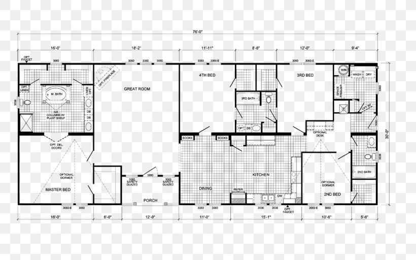 Floor Plan Square Foot Technical Drawing, PNG, 1100x688px, Floor Plan, Area, Bed, Black And White, Diagram Download Free