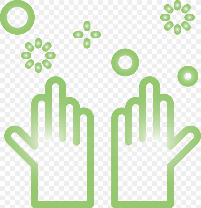 Hand Cleaning Hand Washing, PNG, 2888x3000px, Hand Cleaning, Green, Hand Washing, Line, Text Download Free