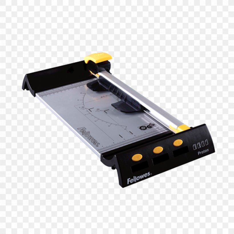 Paper Cutter Fellowes Brands IBuys.com.au Office Supplies, PNG, 1200x1200px, Paper, Binder Clip, Blade, Cutting, Electronics Accessory Download Free