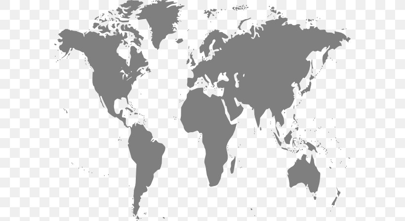 World Map Clip Art, PNG, 600x448px, World, Black And White, Geography, Library, Map Download Free