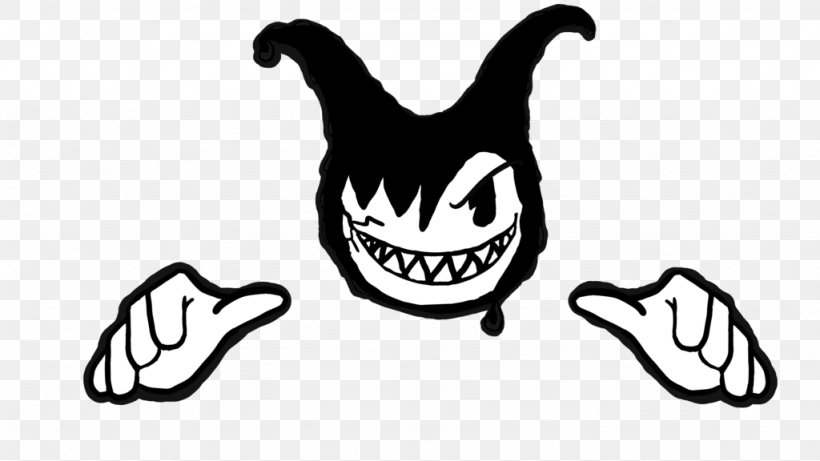 Bendy And The Ink Machine Social Media Fan Art DeviantArt, PNG, 1024x576px, Bendy And The Ink Machine, Art, Black, Black And White, Carnivoran Download Free