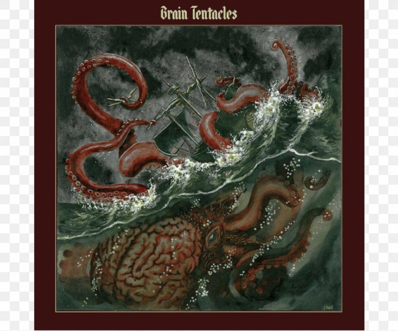 Brain Tentacles Kingda Ka Album Ulterior, PNG, 1280x1064px, Album, Brain, Discography, Mythical Creature, Organism Download Free