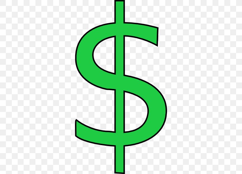 Dollar Sign United States Dollar Clip Art, PNG, 312x591px, Dollar Sign, Area, Currency Symbol, Dollar, Green Download Free