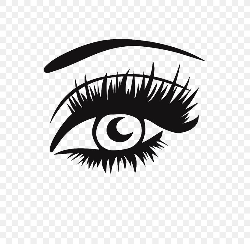 Silhouette Eyelash Extensions Cartoon / Eyelash extensions cosmetics eye sh...