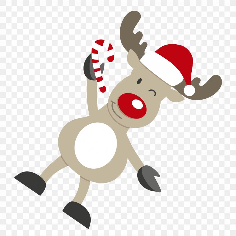 Santa Claus's Reindeer Santa Claus's Reindeer Christmas Card, PNG, 1667x1667px, Santa Claus, Advent, Christmas, Christmas And Holiday Season, Christmas Card Download Free