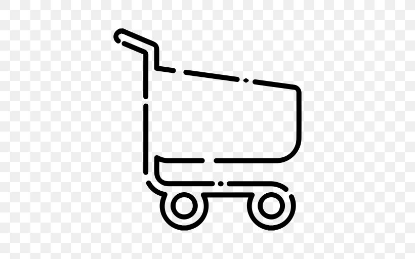 Shopping Cart, PNG, 512x512px, Shopping Cart, Area, Black And White, Cart, Mode Of Transport Download Free