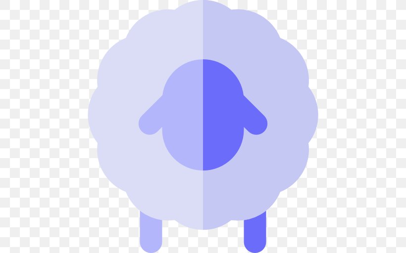 Sheep Icon, PNG, 512x512px, Sheep, Blue, Cobalt Blue, Electric Blue, Illustration Download Free