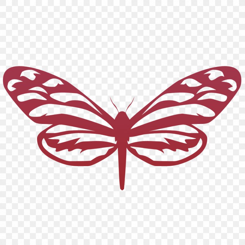 Butterfly T-shirt Sticker Decal Photography, PNG, 1000x1000px, Butterfly, Arthropod, Brush Footed Butterfly, Butterflies And Moths, Color Download Free