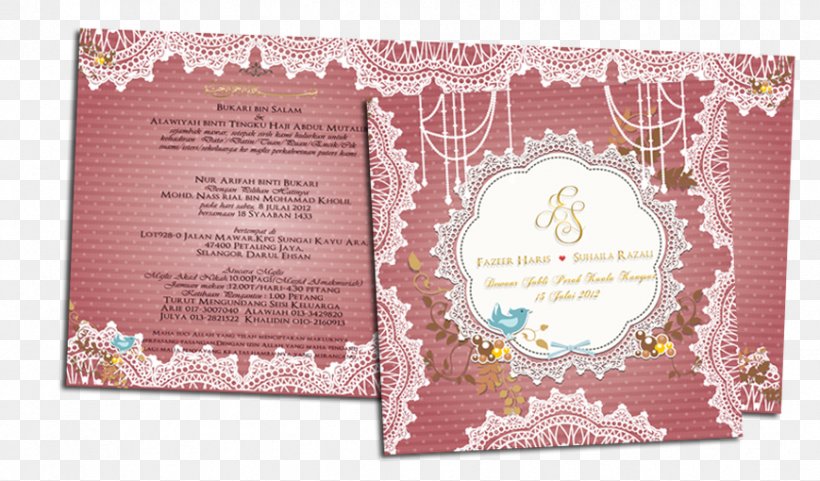Color Kad Kahwin Lovely Wedding Invitation, PNG, 869x510px, Color, Kad Kahwin Lovely, Paper, Wedding Invitation Download Free