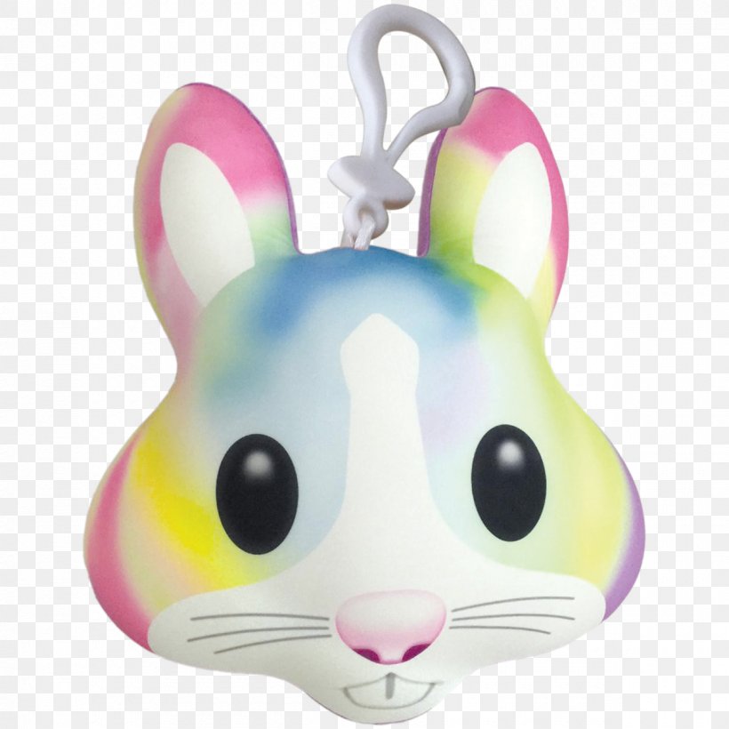 Easter Bunny Rabbit Emoji Hare Pillow, PNG, 1200x1200px, Easter Bunny, Animal, Easter Egg, Email, Emoji Download Free
