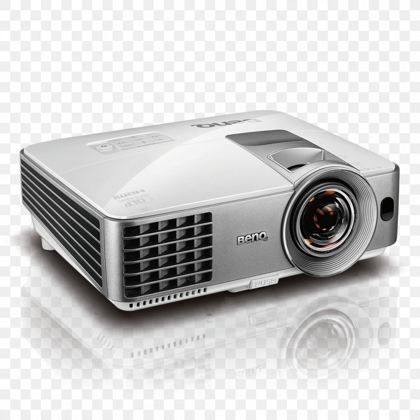 BenQ Multimedia Projectors Digital Light Processing Throw, PNG, 1000x1000px, Benq, Brightness, Digital Light Processing, Display Device, Electronic Device Download Free