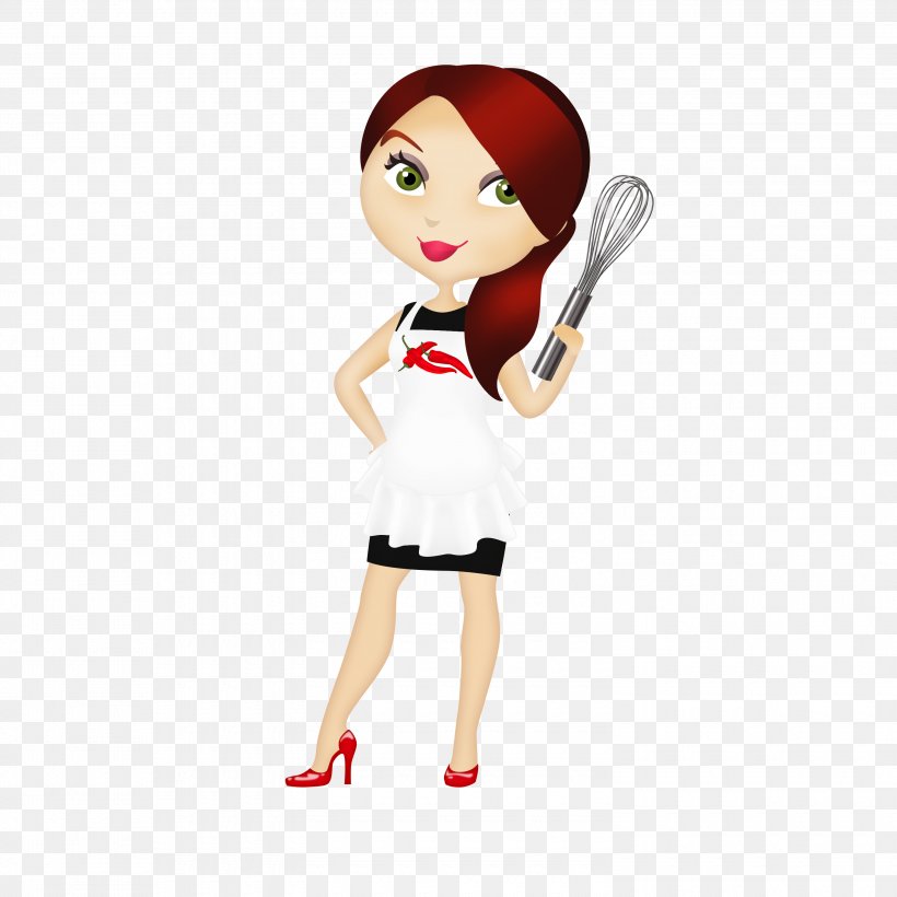 Chef Cooking Clip Art, PNG, 3000x3000px, Chef, Arm, Brown Hair, Cake, Cartoon Download Free