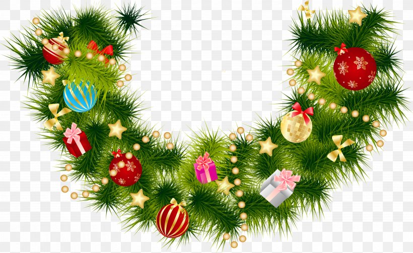 Christmas Garland Wreath Clip Art, PNG, 3750x2299px, Wedding Invitation, Birthday, Branch, Christmas, Christmas Card Download Free