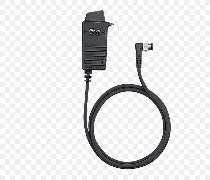 Nikon D300 Nikon MC-30 Remote Trigger Release 4660 Remote Controls Nikon MC-DC2 Remote Release Cord, PNG, 595x700px, Nikon, Ac Adapter, Adapter, Battery Charger, Cable Download Free