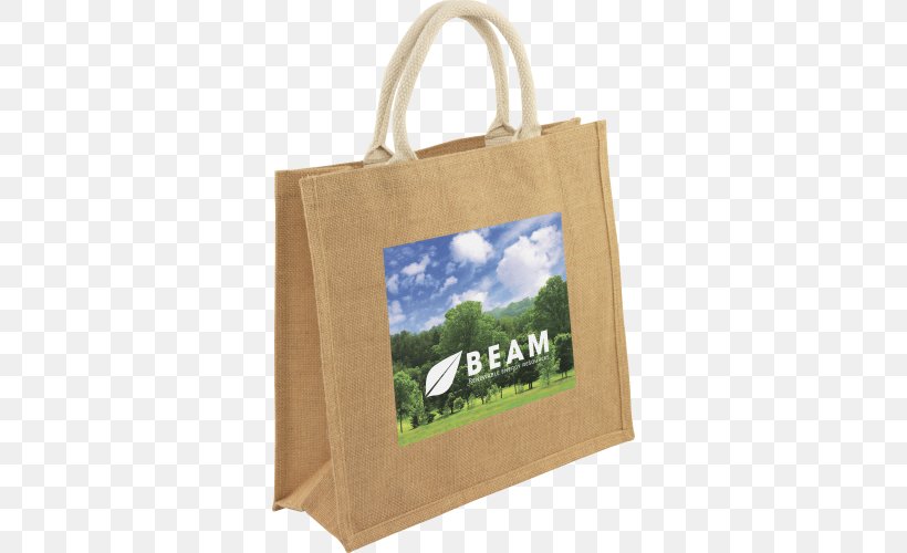 Tote Bag Shopping Bags & Trolleys Jute Promotion, PNG, 500x500px, Tote Bag, Bag, Brand, Business, Cotton Download Free