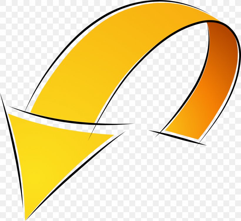 Yellow Arrow Arah, PNG, 1500x1372px, Yellow, Arah, Area, Gratis, Logo Download Free