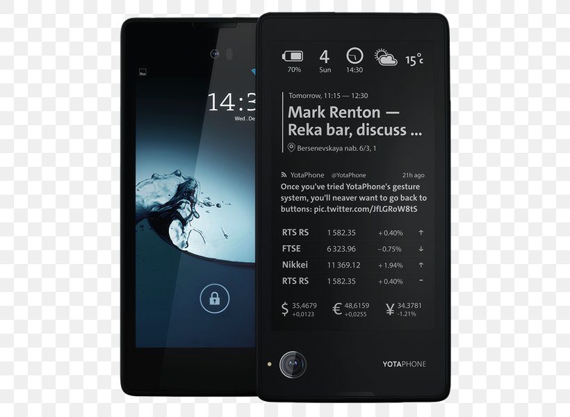 YotaPhone 2 India Smartphone YotaPhone 3, PNG, 600x600px, Yotaphone, Android, Cellular Network, Communication Device, Display Device Download Free