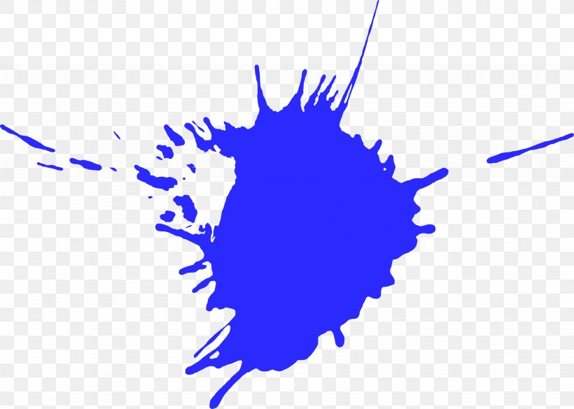 Blue Paint Clip Art, PNG, 3279x2342px, Blue, Azure, Cobalt Blue, Electric Blue, Ink Download Free