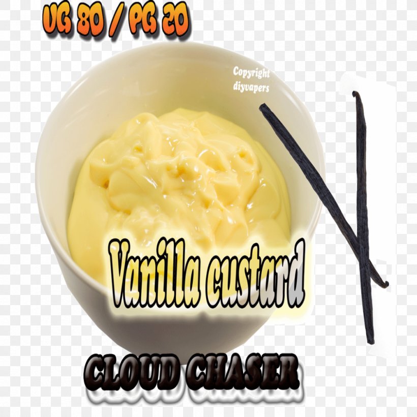 Ice Cream Custard Flavor Vanilla, PNG, 1000x1000px, Ice Cream, Cream, Custard, Dairy Product, Electronic Cigarette Download Free