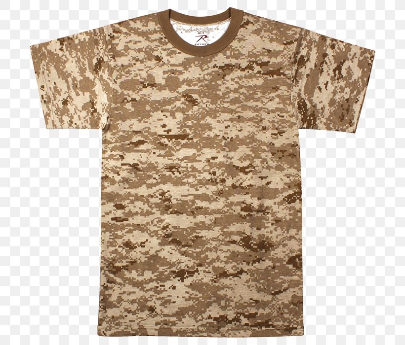 T-shirt Military Camouflage Multi-scale Camouflage Army Combat Uniform ...