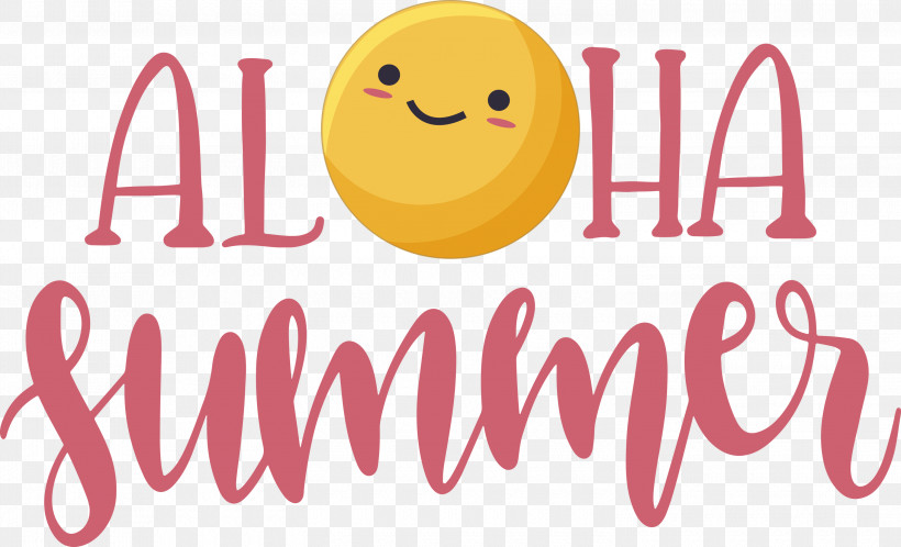 Aloha Summer Emoji Summer, PNG, 3000x1823px, Aloha Summer, Emoji, Emoticon, Geometry, Happiness Download Free