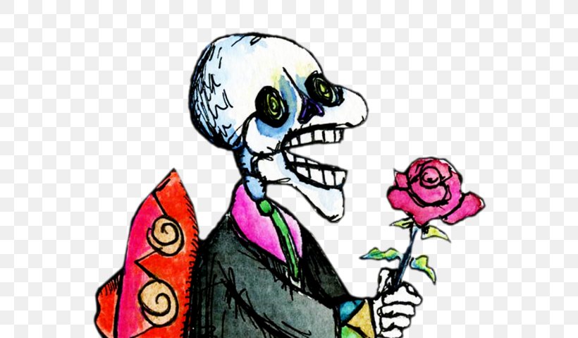 Clip Art Illustration Image Calavera Day Of The Dead, PNG, 720x479px, Watercolor, Cartoon, Flower, Frame, Heart Download Free