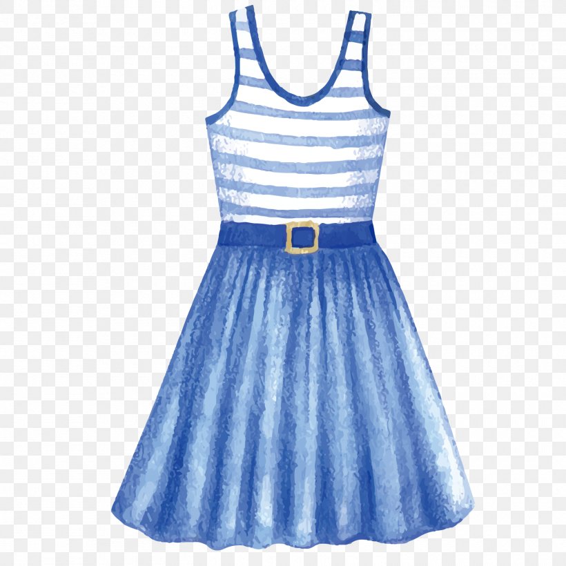 Clothing Dress Suspenders Skirt, PNG, 1500x1500px, Clothing, Blue, Cartoon, Cobalt Blue, Cocktail Dress Download Free