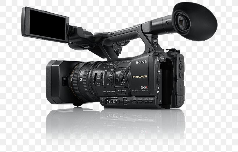 Sony Camcorders Professional Video Camera 1080p Sony Corporation, PNG, 690x524px, Camcorder, Camera, Camera Accessory, Camera Lens, Cameras Optics Download Free